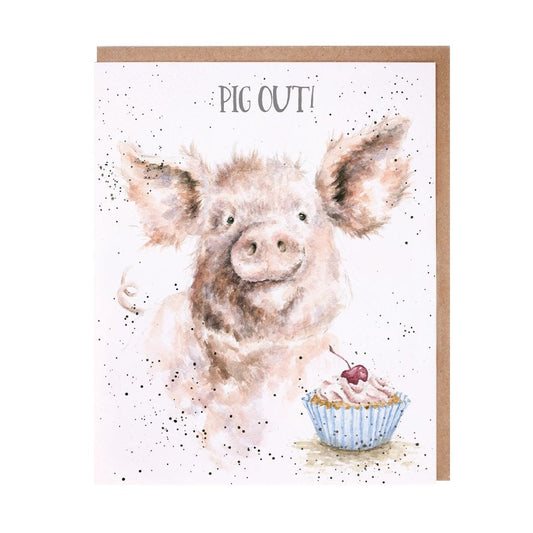 Card -  AOC134 - Pig Out 