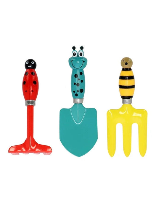 Esschert-Children's Garden 3Pc Set Insects Design kg268