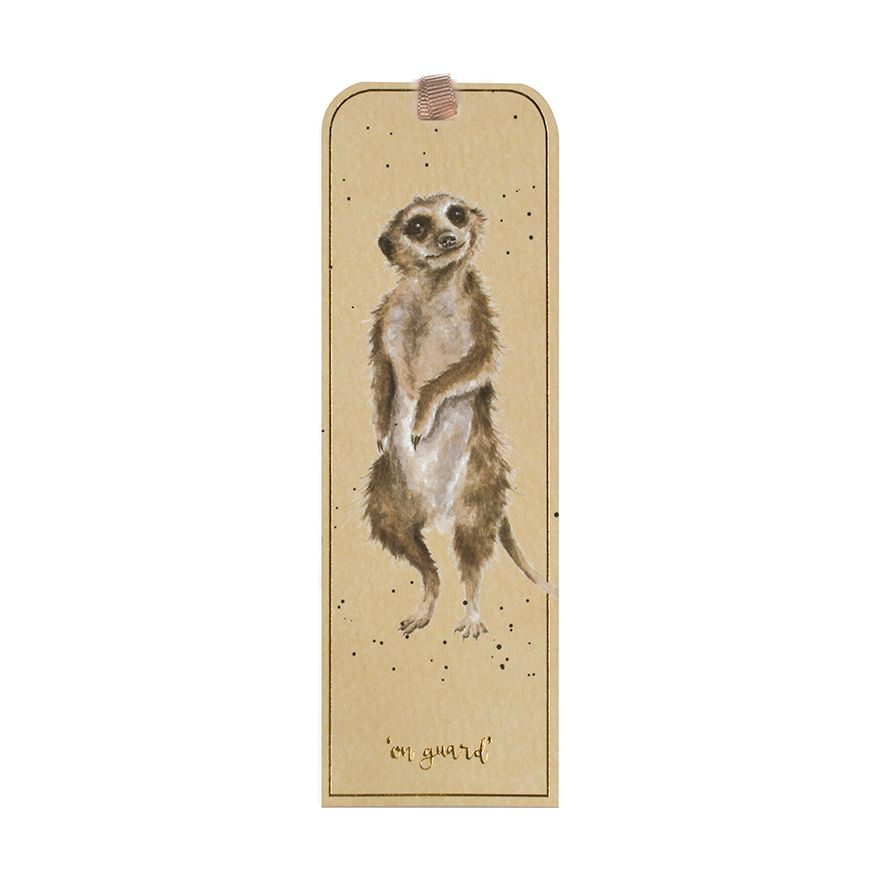 Wrendale Bookmark - On Guard Meerkat - 031 