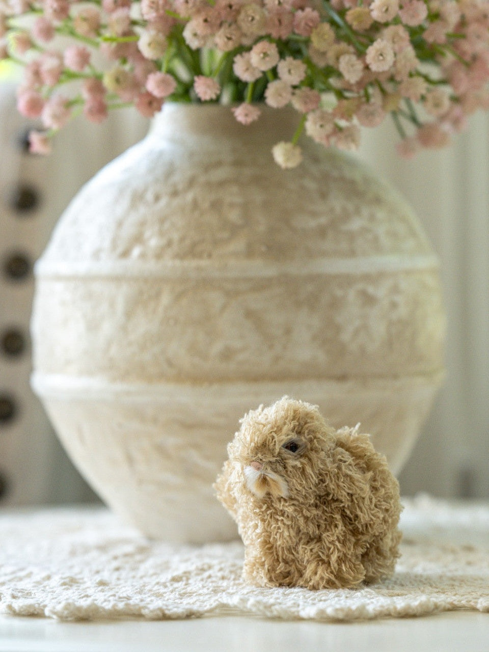 Spring Bunny Beige 2x3"Decorative  Ky239016