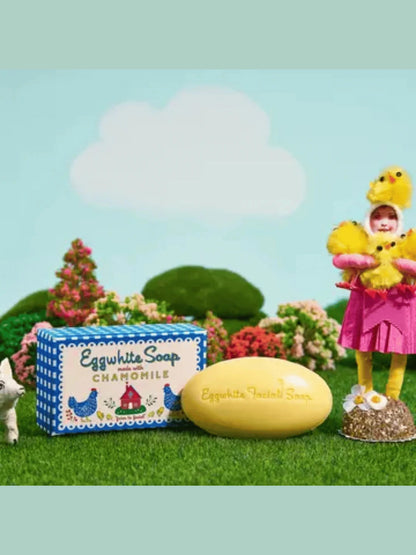 Bar Soap Egg White And Chamomile Flower 545