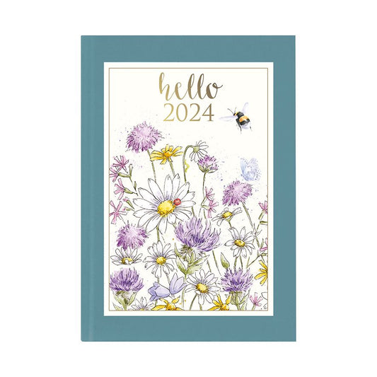 2024 Diary Planner Journal - Bees 