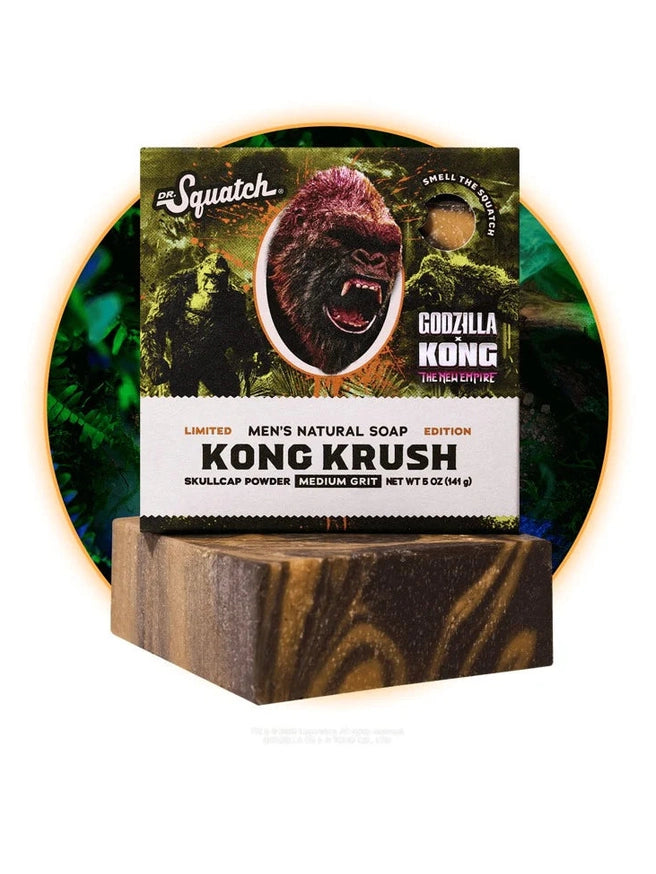 Soap Bar Kong Crush Godzilla The New Empire  5oz  BAR-Kok-01 