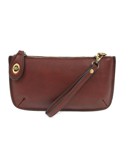 L8000-107 Women's Mini Crossbody Wristlet Clutch Sangria  Bag 