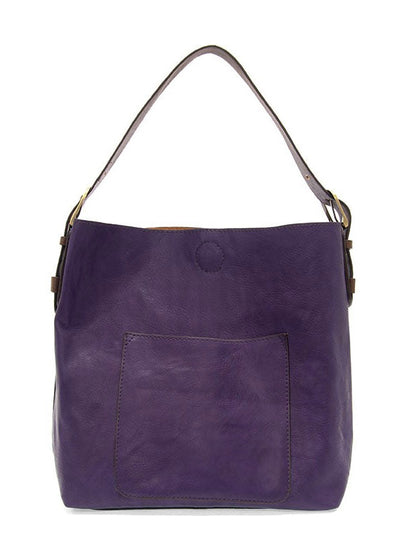 Classic Hobo Bag Coffee Handle Mystic Purple L8008-133