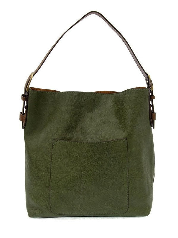 Classic Hobo Bag L8008-139 Dark Basil 