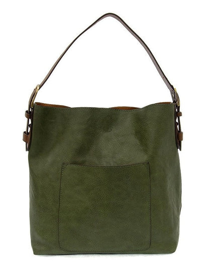 Classic Hobo Bag L8008-139 Dark Basil 