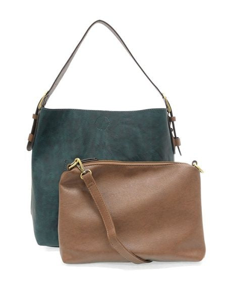  Classic Hobo Bag Coffee Handle Vivid Deep Teal&nbsp;L8008-144