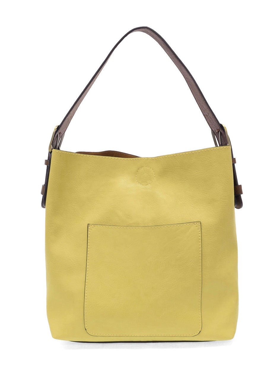 Classic Hobo Bag Coffee Handle Coral Peach L8008-155
