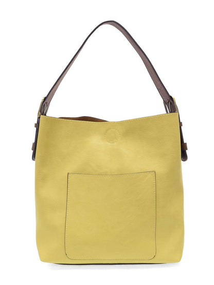 Classic Hobo Bag Coffee Handle Coral Peach L8008-155