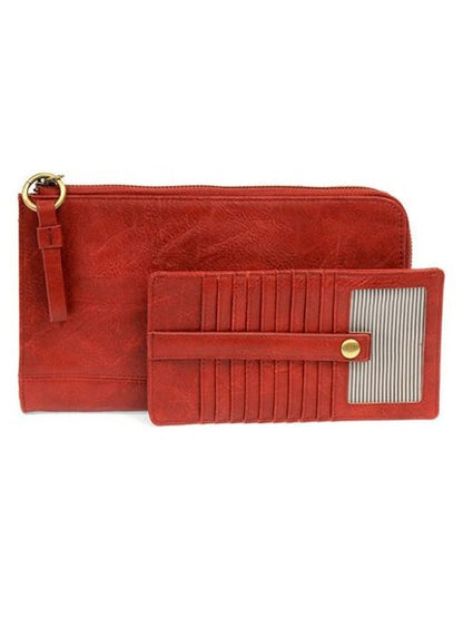 Wristlet/Wallet Karina Convertible Red L8082-05