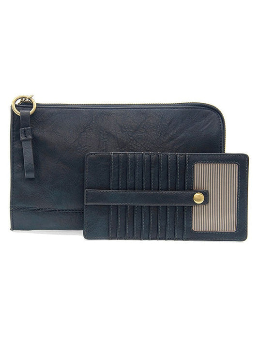 Joy Susan- Wristlet/Wallet Karina Convertible Vivid Navy L8082-57