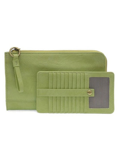  Wristlet/Wallet Karina Convertible Soft Green L8082-70