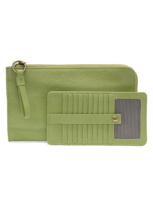  Wristlet/Wallet Karina Convertible Soft Green L8082-70