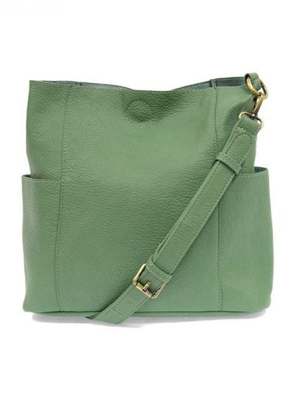 Kayleigh Side Pocket Bucket Bag - L8089-13 -  SEAFOAM 