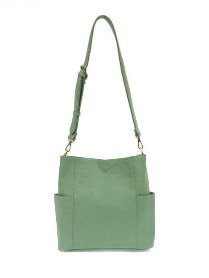 Kayleigh Side Pocket Bucket Bag - L8089-13 -  SEAFOAM 