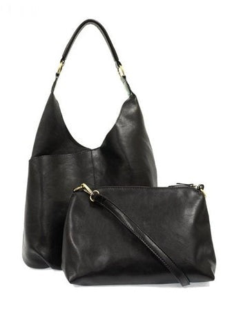 Dani Vintage Hobo Bag - L8092-00 -  Women's  BLACK 