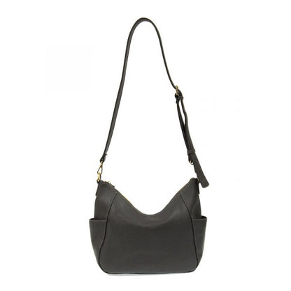 Trish Convertible Hobo Bag - L8116-98  -  Women's  CHARCOAL 