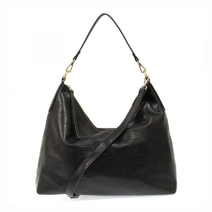 Sloane Slouchy Hobo Bag - L8132-00  -  Women's  BLACK 