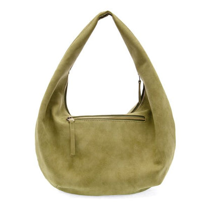 Bianca Soft Crescent Shoulder Bag  - L8204-03  -  Women  Sage 