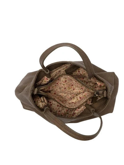 Crossbody Olive&nbsp;Niki Pleated Satchel Women's L8361-03