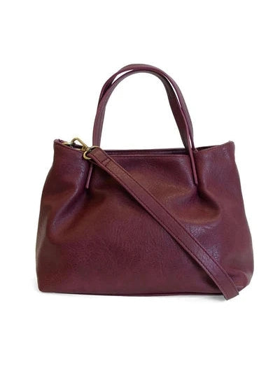  Crossbody Wine&nbsp;Niki Pleated Satchel Women's L8361-53