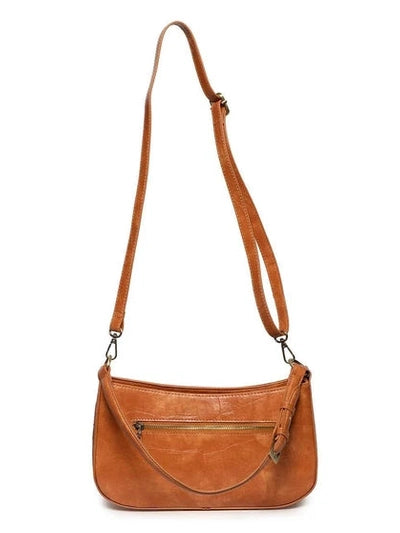 Joy Susan- Crossbody Golden Tan Erin Faux Croc Women's L8365-15