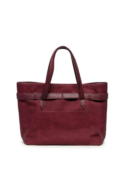 Crossbody Bordeaux Geneva Medium Sueded Tote Women's L8371-53