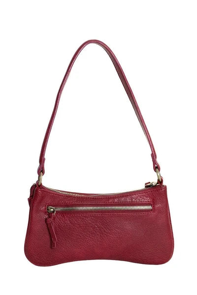 Crossbody Chilli Red Nicolette Curved Top Zip&nbsp;Women's L8375-05