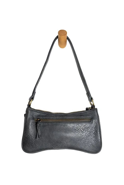Joy Susan- Crossbody Shadow Grey Nicolette Curved Top Zip Women's L8375-45