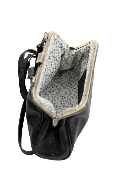 Crossbody Black Elsa Small Frame Women's L8381-00