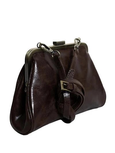Joy Susan- Crossbody&nbsp; Chocolate Brown Elsa Small Frame&nbsp;Women's L8381-02