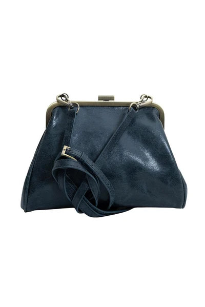 Crossbody Deep Denim Blue Elsa Small Frame Women's L8381-07