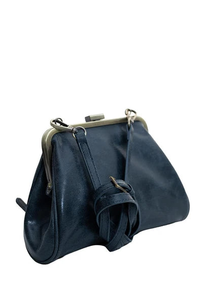 Crossbody Deep Denim Blue Elsa Small Frame Women's L8381-07