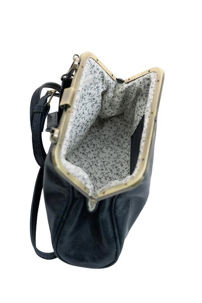 Crossbody Deep Denim Blue Elsa Small Frame Women's L8381-07
