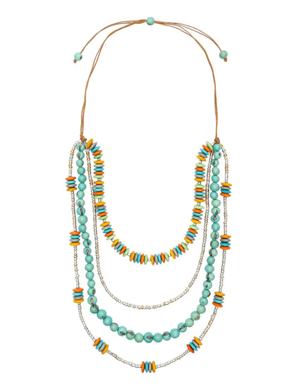  Necklace Sunny Lc3058-Mt  Mint Combo