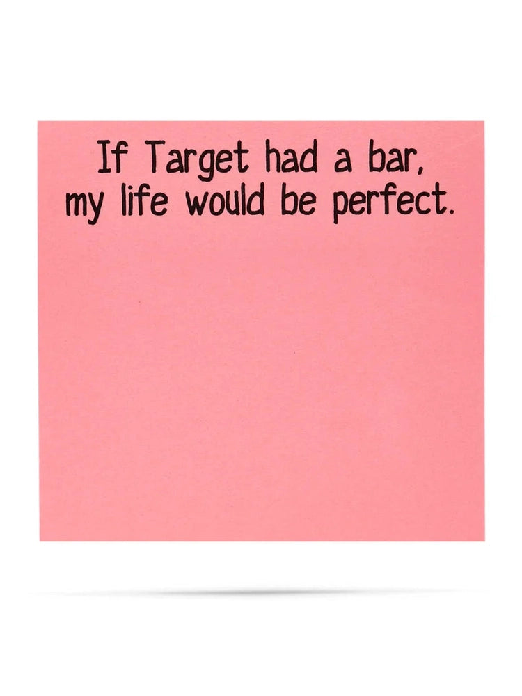 Sticky Notes Target Had a Bar 3x3" In012
