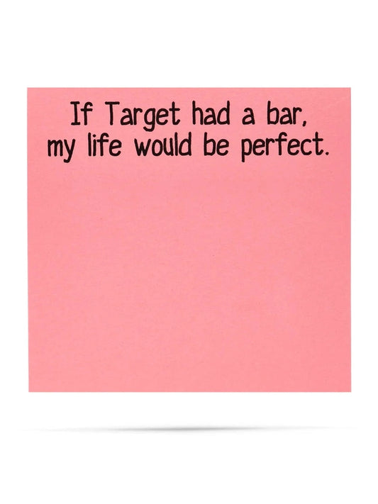 Sticky Notes Target Had a Bar 3x3" In012