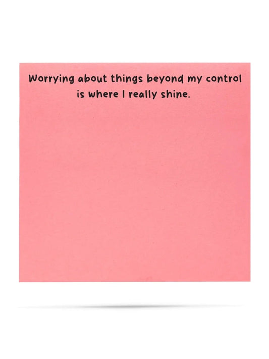 Sticky Notes Worrying&nbsp; 3x3" In042