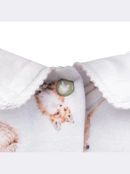 Baby Sleeper Onsie 0-3 M Forest Animals  LTW-BG001