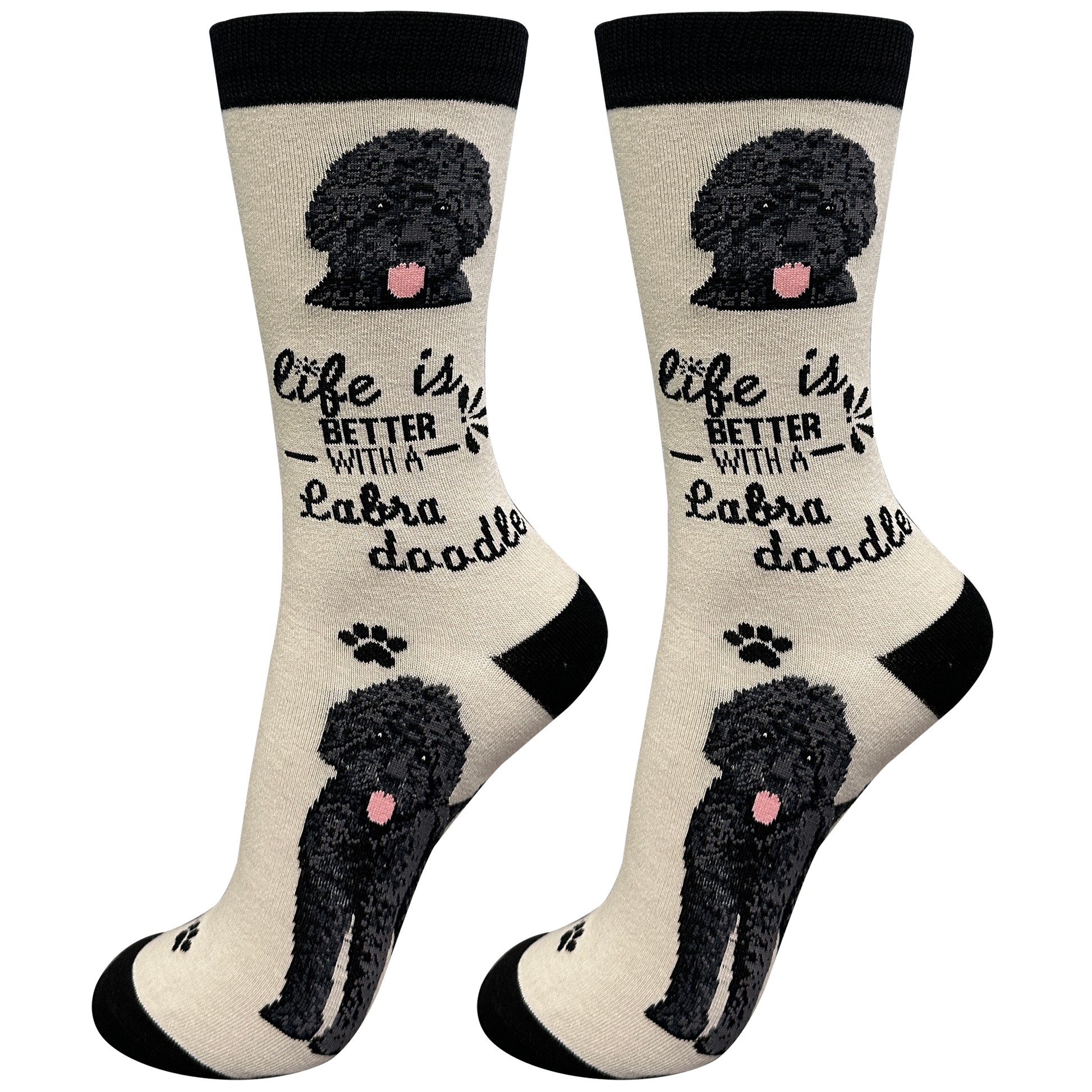 Socks  Labradoodle Dog    Black   840-121A 