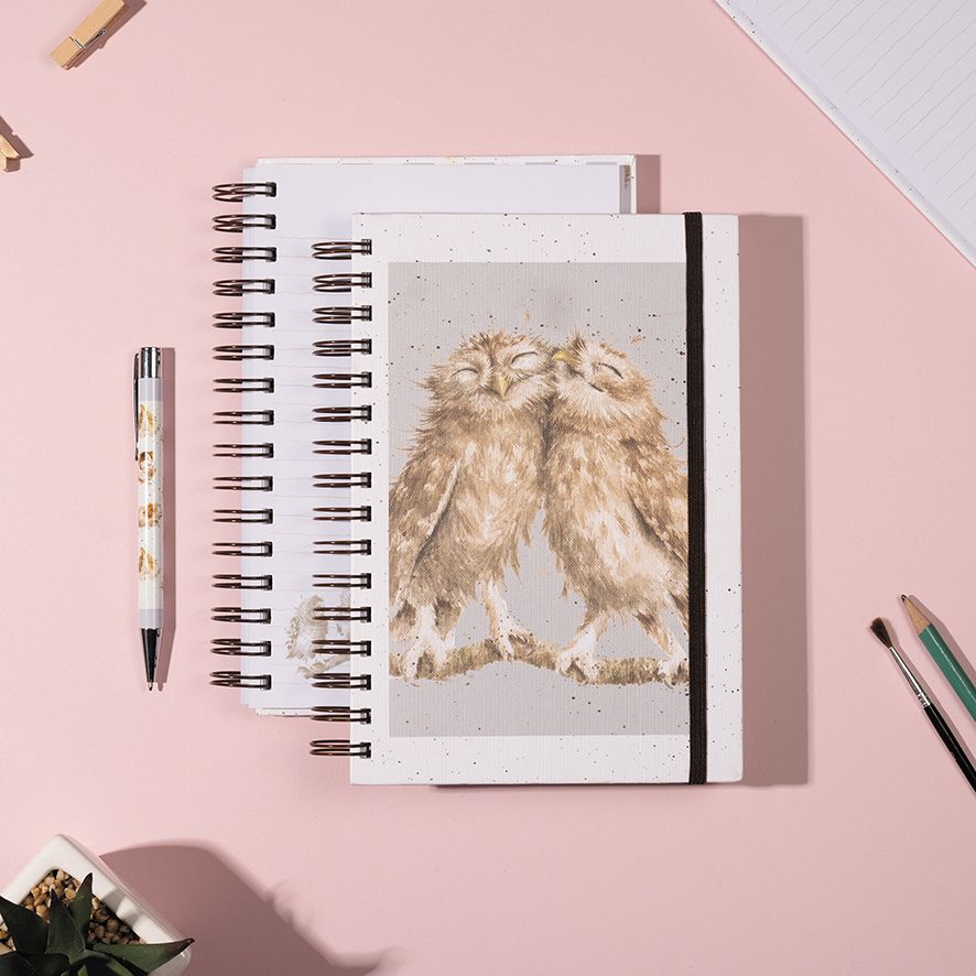 Spiral Notebook (Small) - HB011 - Owl 