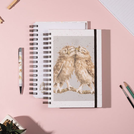 Spiral Notebook (Small) - HB011 - Owl 