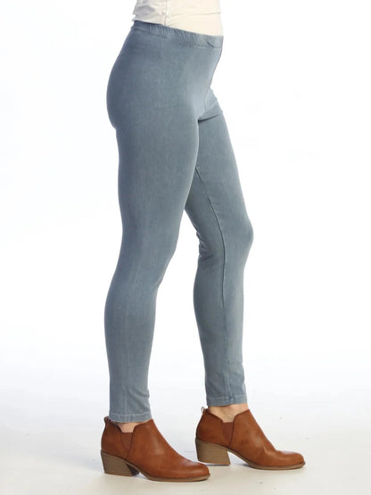 M31 Vintage Denim Blue Legging's Pants - Women's