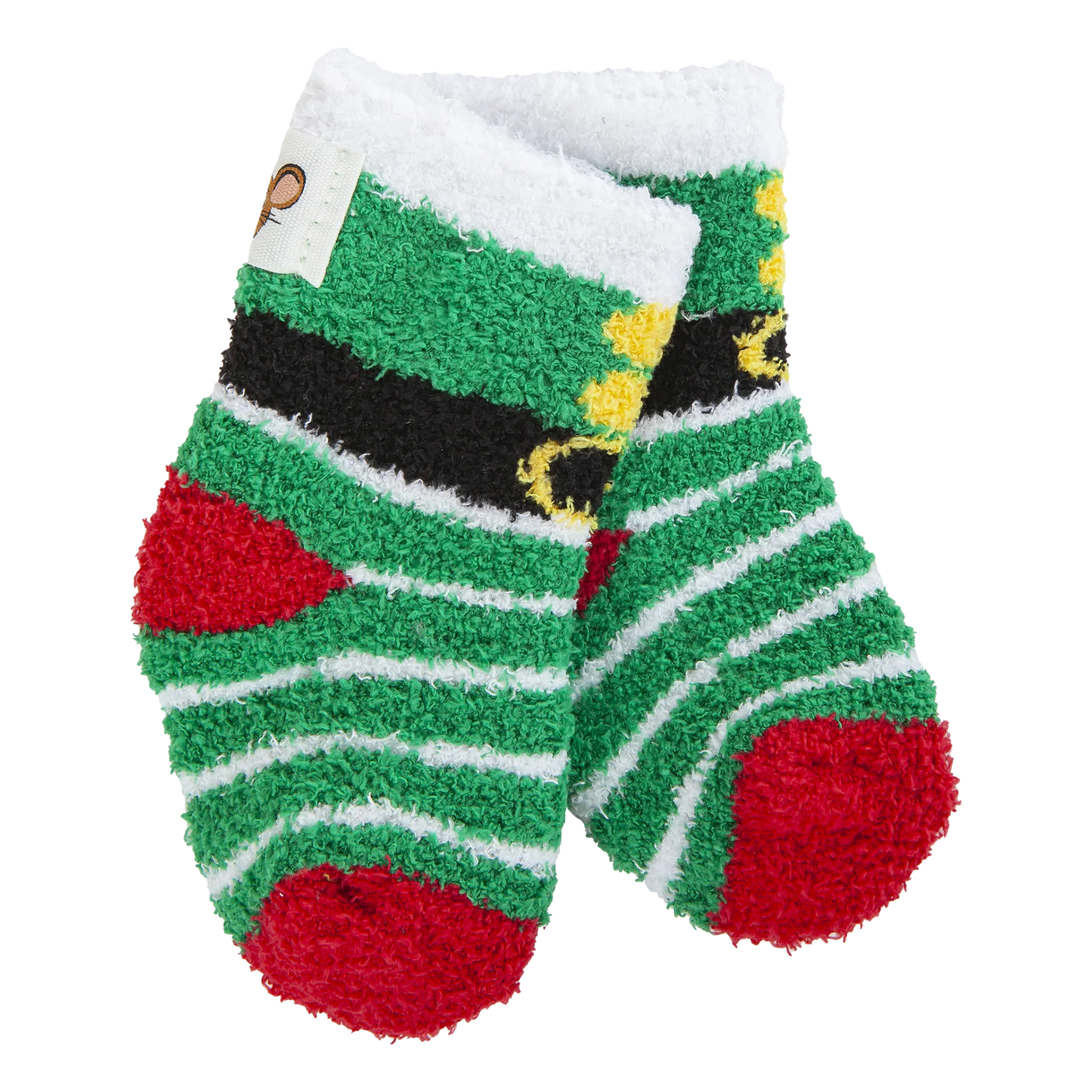 Sock Elf Green Christmas Children's Mouse Creek 75124 