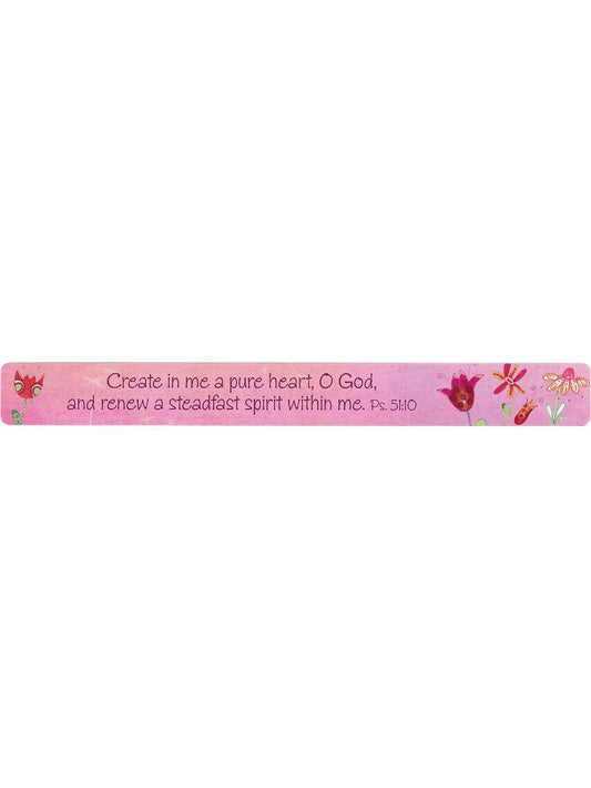 Magnetic Strip Create In Me Ps.51:10&nbsp; 7.5" x 0.8"Ms106