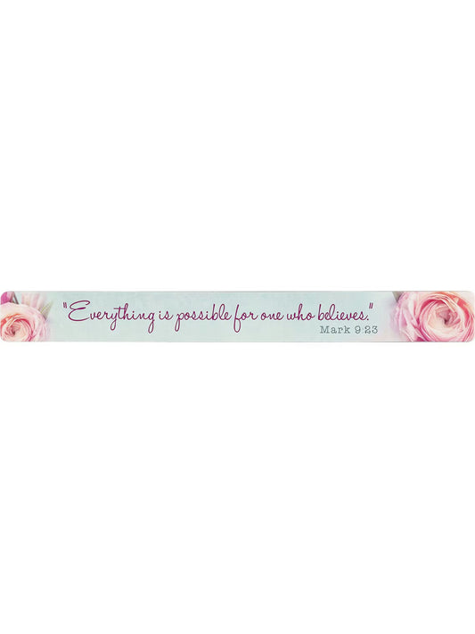 Magnetic Strip Everything Is Possible Mk.9:23&nbsp; 7.5" x 0.8"Ms121