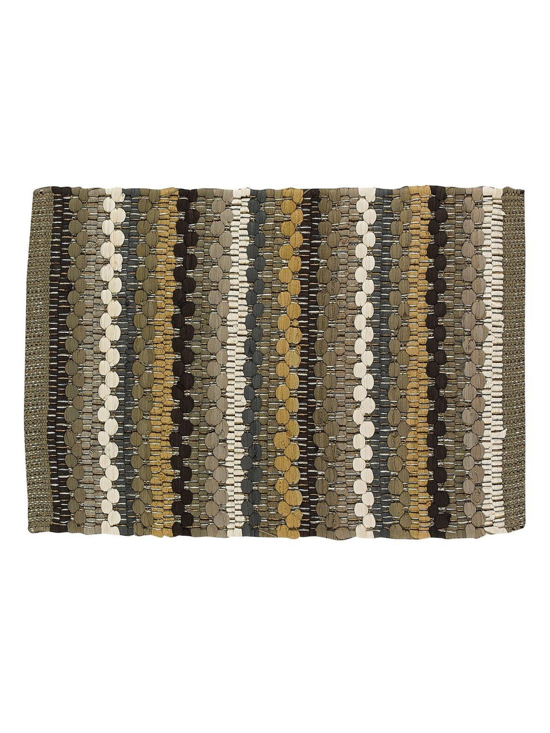 Park Designs- Placemats&nbsp;Woven Mineral Stripe Chindi 647-01