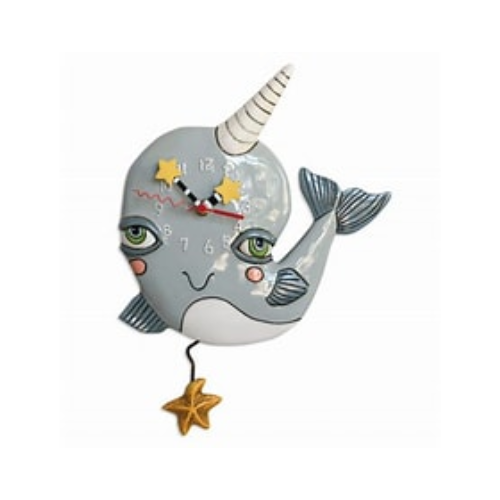 Wall Clock - Narly Narwhal 