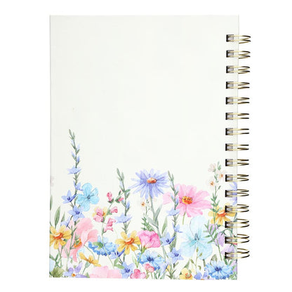 Notebook Spiral Bound Grow Positive Thoughts 6x8"Lined Pages&nbsp; Not2011